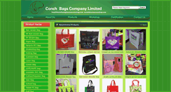 Desktop Screenshot of conchbags.com